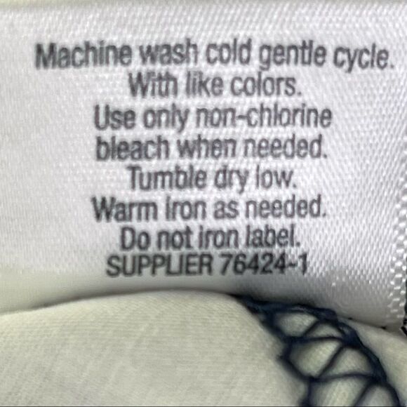 St John’s Bay Blue Teal Straight Leg Mosaic Medallion Print Pants Size 6 P - Picture 8 of 15